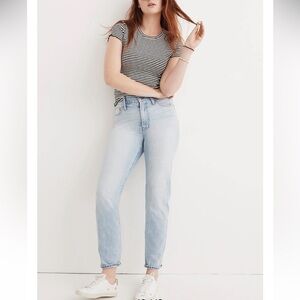 Madewell perfect vintage light blue denim sz 23 p petite